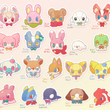 キャラクターお顔の一覧